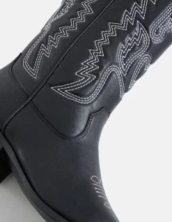 Western Laars Zwart -Kleding Verkoop 09 1101604 10