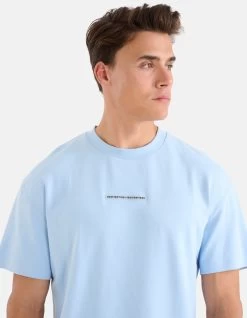 Badge T-shirt Lichtblauw 11 Badge T-shirt Lichtblauw -Kleding Verkoop 09 1101626 53