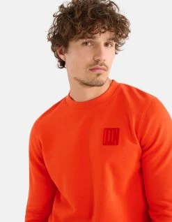 Embroided Sweater Rood -Kleding Verkoop 09 1101635 21