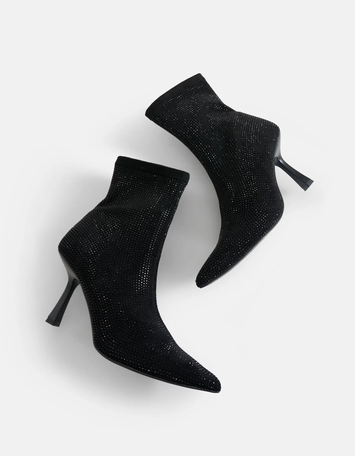 Strass Enkellaars Zwart 3 Strass Enkellaars Zwart - Afbeelding 3