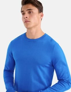 Crewneck Trui Blauw 10 Crewneck Trui Blauw -Kleding Verkoop 09 1101679 53