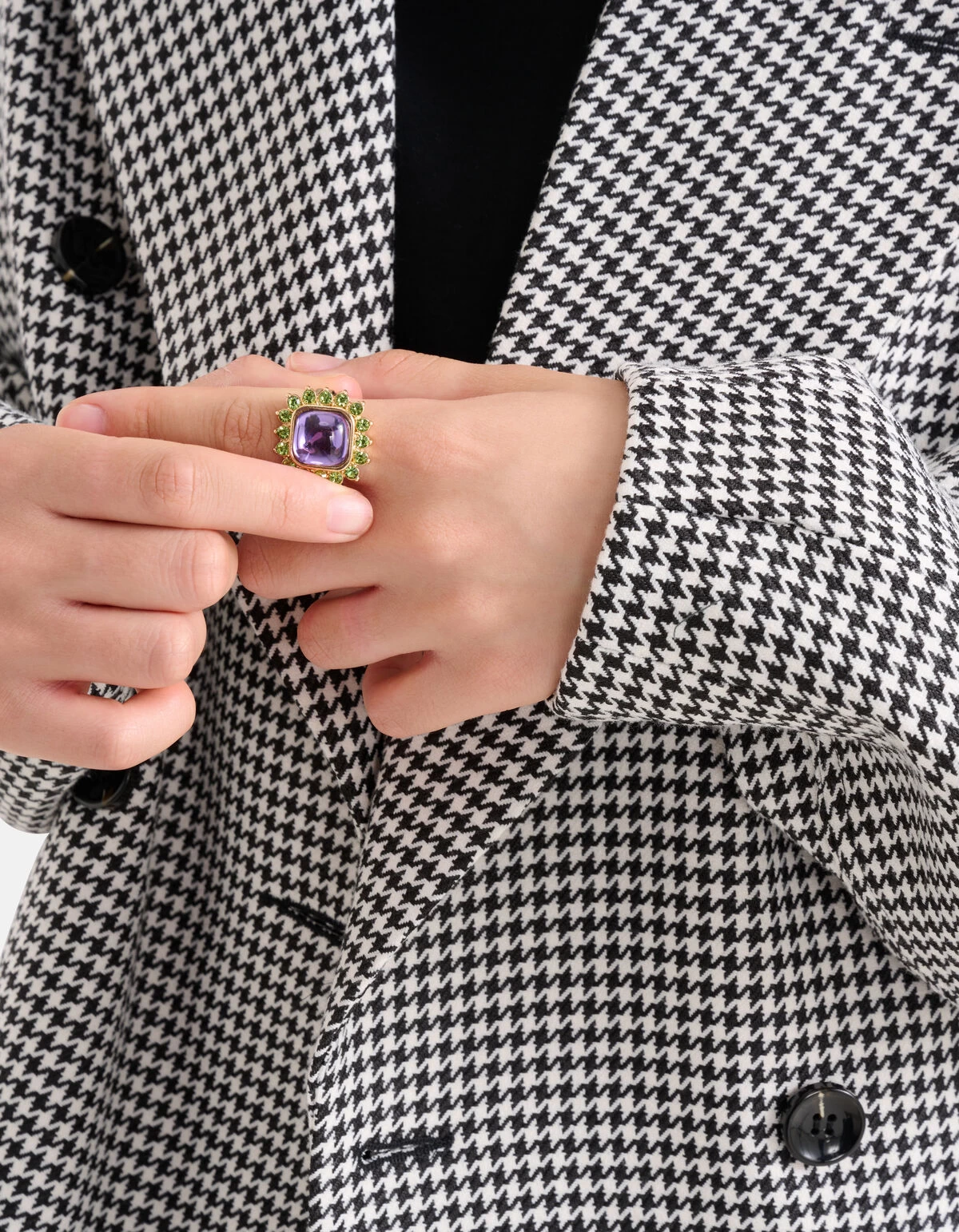 Colored Ring Goud 3 Colored Ring Goud - Afbeelding 3