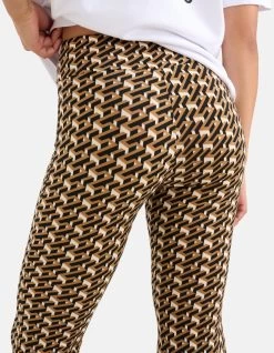 Flared Broek Bruin 11 Flared Broek Bruin -Kleding Verkoop 09 1102255 88