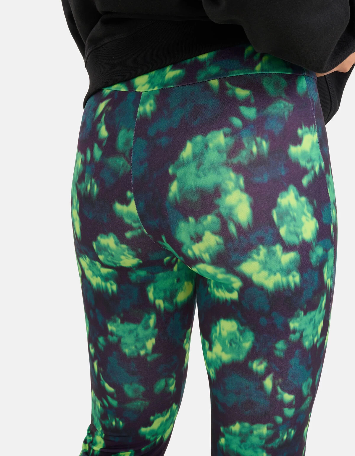 Flared Broek Groen 4 Flared Broek Groen - Afbeelding 4