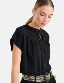 Relaxed Fit Top Zwart 11 Relaxed Fit Top Zwart -Kleding Verkoop 09 1102549 10