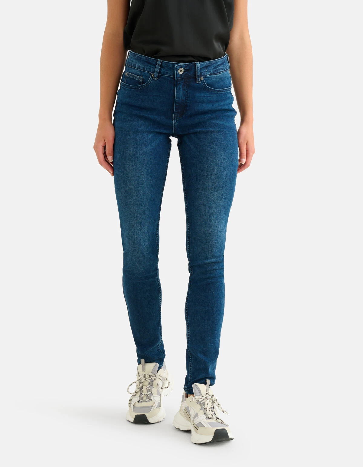 Skinny Jeans Donkerblauw L32 8 Skinny Jeans Donkerblauw L32 - Afbeelding 8