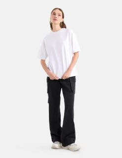 Oversized T-shirt Wit -Kleding Verkoop 10 1096378 1