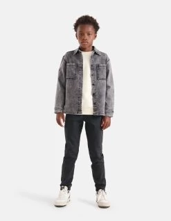 Denim Overshirt Grijs -Kleding Verkoop 10 1098280 97