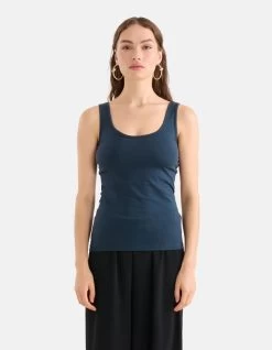 Basis Tanktop Donkerblauw 15 Basis Tanktop Donkerblauw -Kleding Verkoop 10 1098768 52