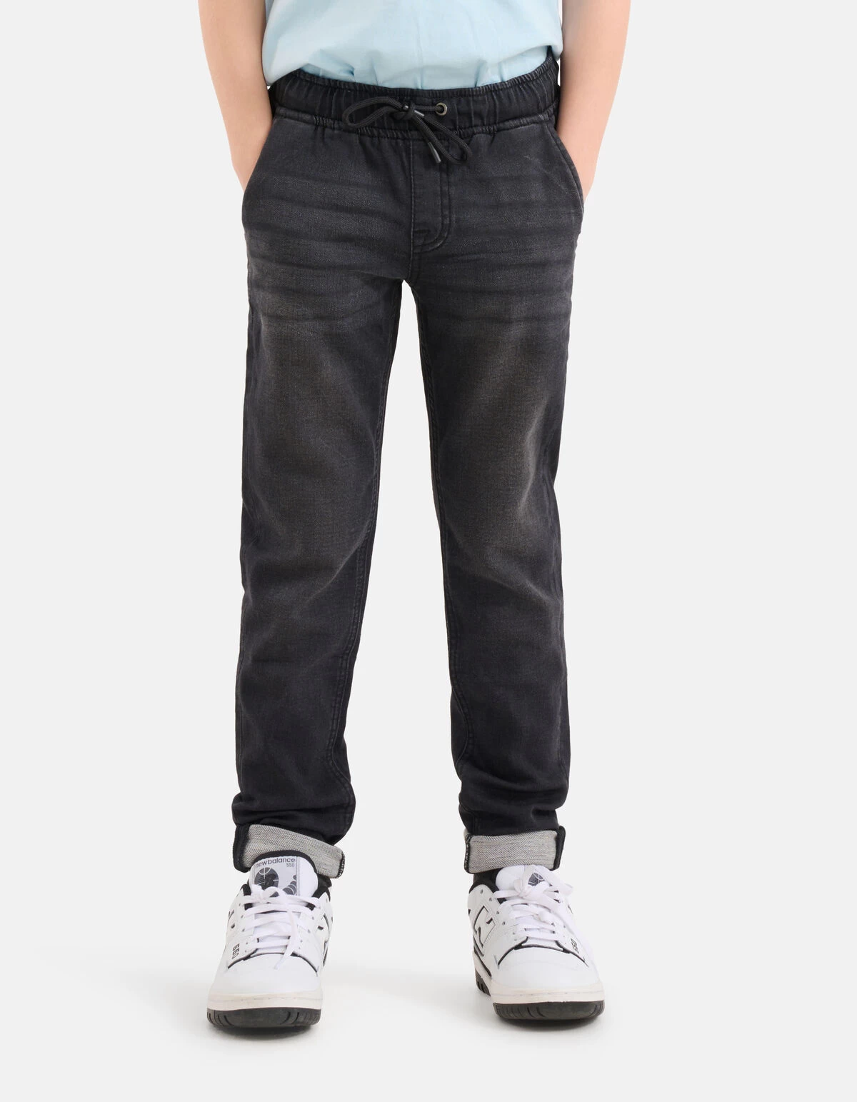Jogger Jeans Donkergrijs 8 Jogger Jeans Donkergrijs - Afbeelding 8