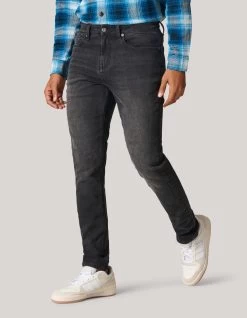 Washed Tapered Jeans Zwart L32 15 Washed Tapered Jeans Zwart L32 -Kleding Verkoop 10 1101324 97