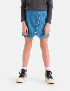 Denim Rok Blauw -Kleding Verkoop 10 1101711 51