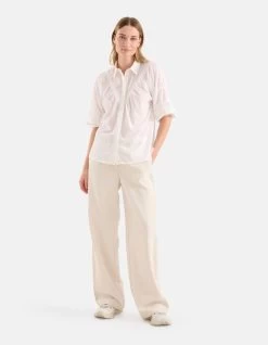 Voile Blouse Wit -Kleding Verkoop 10 1101815 1