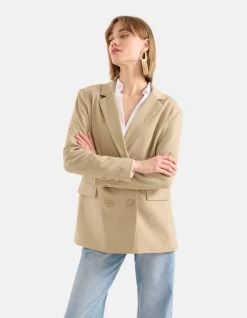 Basis Blazer Beige -Kleding Verkoop 11 1098731 83