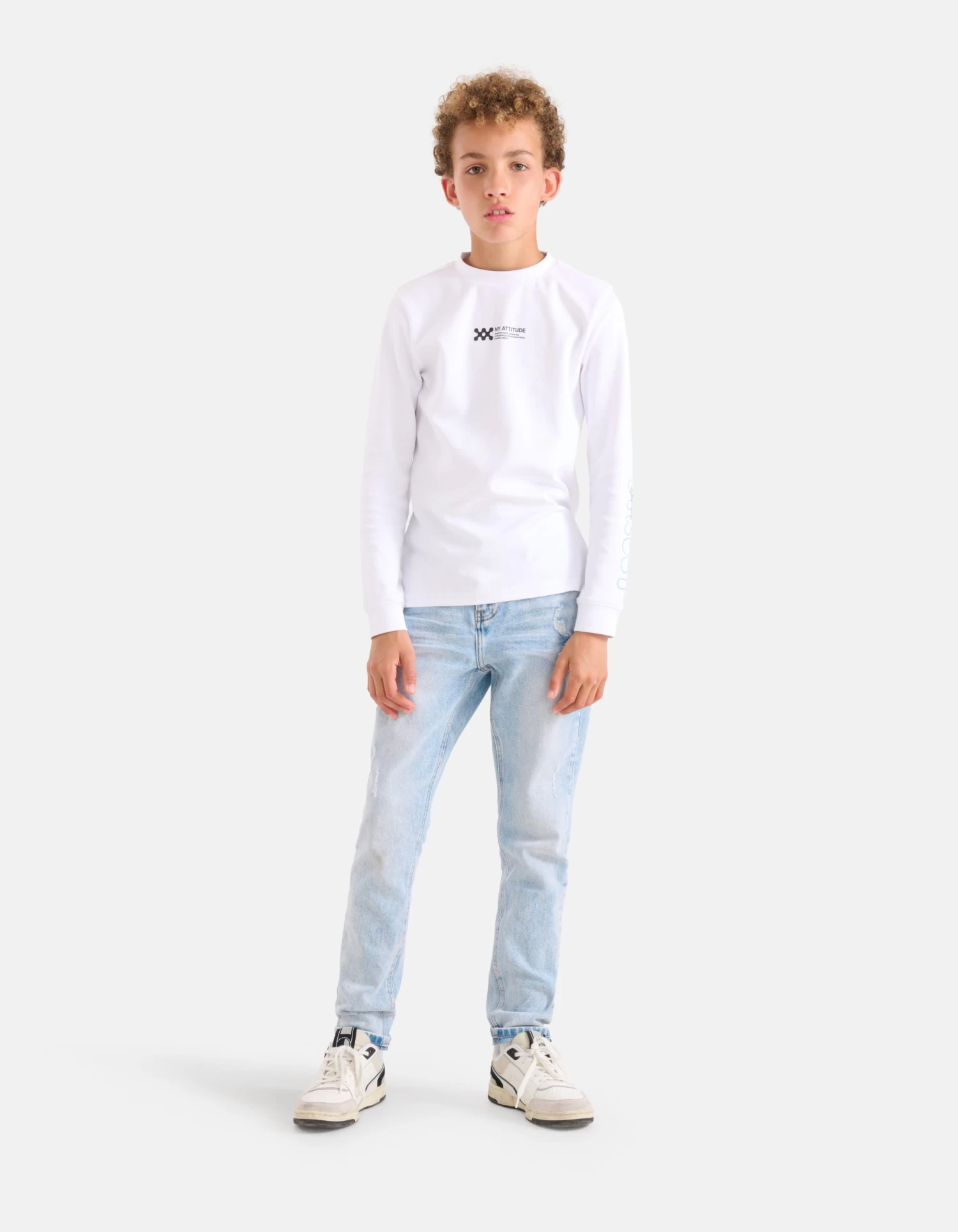 Tapered Jeans Bleached 9 Tapered Jeans Bleached - Afbeelding 9