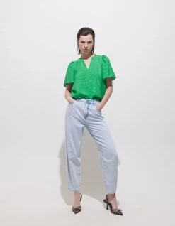 Barrel Leg Jeans Bleached L28 -Kleding Verkoop 12 1100110 90