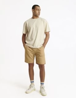 Linnen Short Bruin -Kleding Verkoop 12 1100803 81