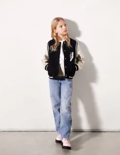 Destroyed Straight Leg Jeans Bleached -Kleding Verkoop 12 1101344 90