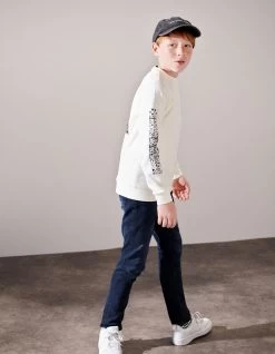 Printed Sweater Gebroken Wit -Kleding Verkoop 12 1101474 2